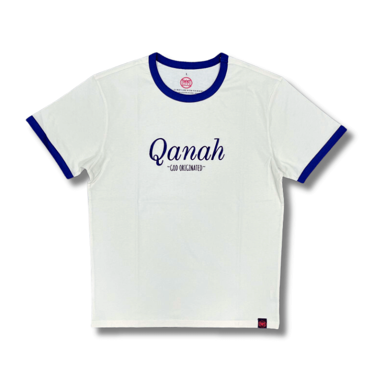 Qanah "God Originated" Unisex Ringer Tee