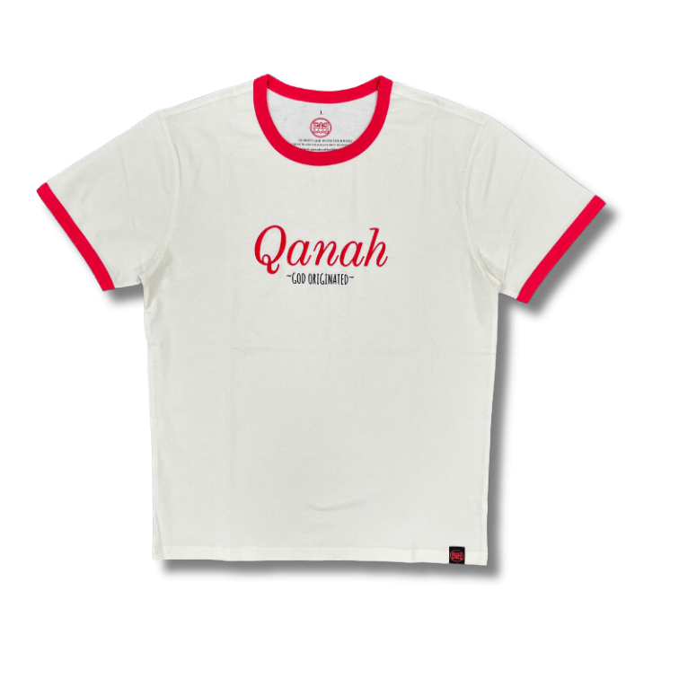 Qanah "God Originated" Unisex Ringer Tee